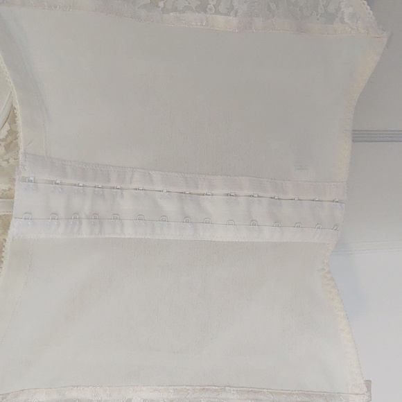 Vintage Goddess Lacy Plus Size Bustier Sz 52B - Picture 7 of 11